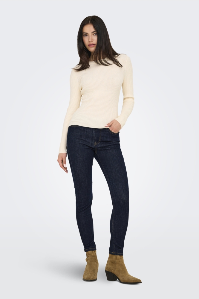 JDYFINA MW SK ANKLE JNS RINSEWA DNM 15354211 Dark Blue Denim/RINSE DARK